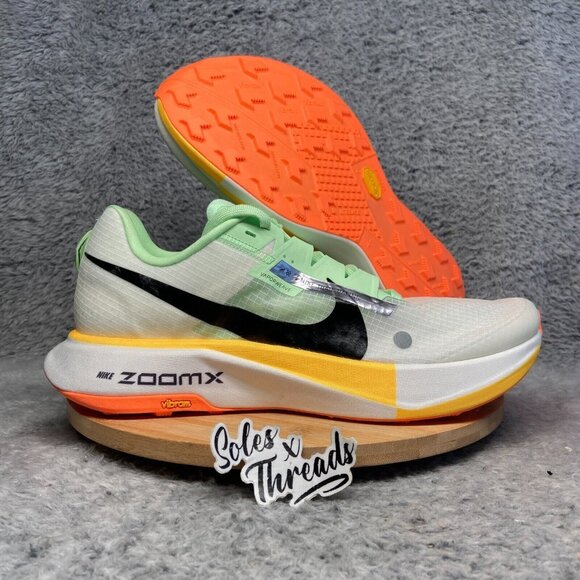 Nike ZoomX Ultrafly Trail Running Sizes Men Vapor Green Laser Orange DX1978-102